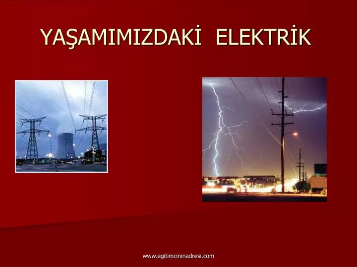 ya amimizdak elektr k