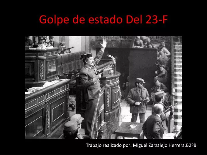 golpe de estado del 23 f