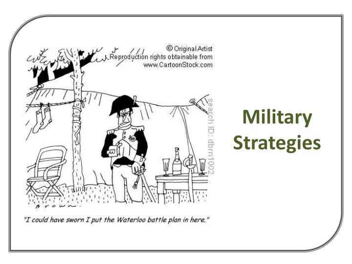 military strategies