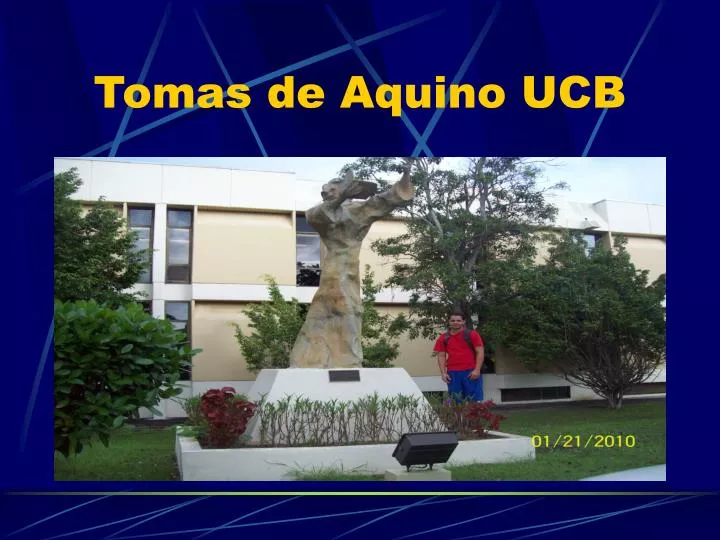 tomas de aquino ucb