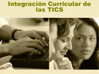 integraci n curricular de las tics