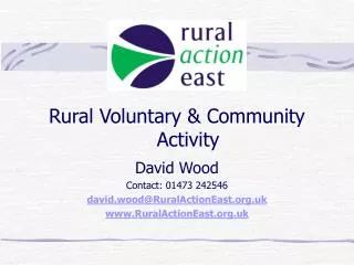 Rural Voluntary &amp; Community Activity