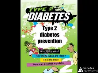 Type 2 diabetes prevention