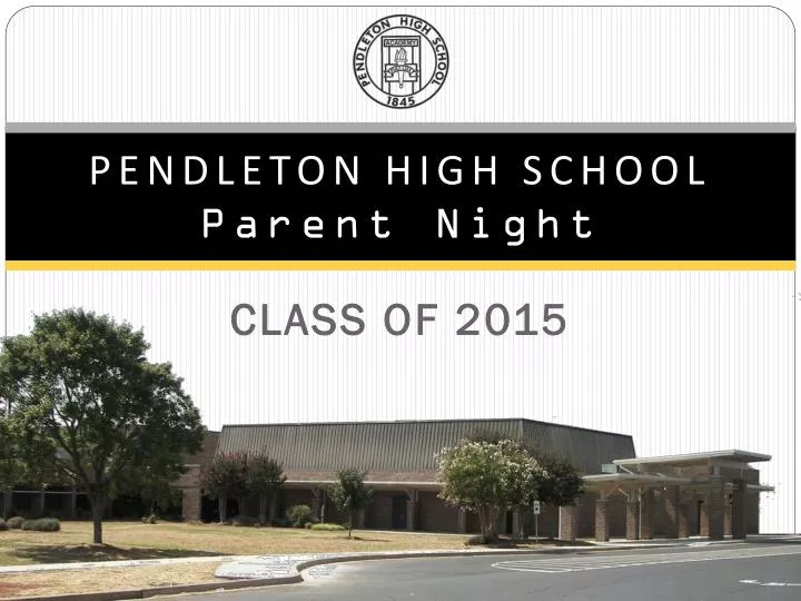 pendleton high school parent night