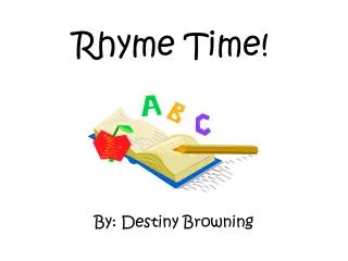Rhyme Time!