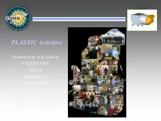 PLASTIC Activities