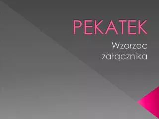 pekatek