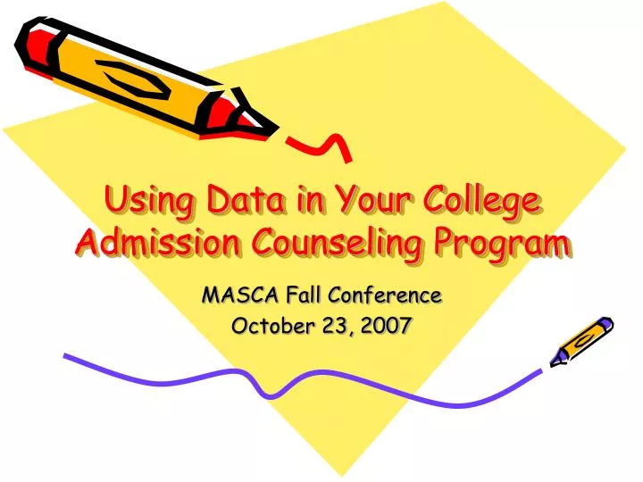 using data in your college admission counseling program