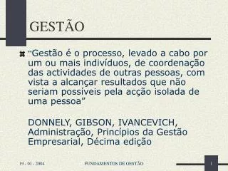 gest o