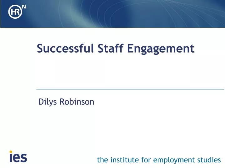 successful staff engagement