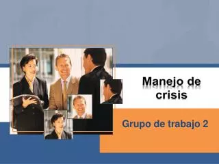 manejo de crisis