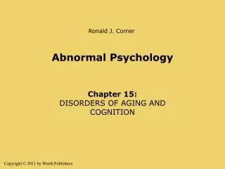 Abnormal Psychology