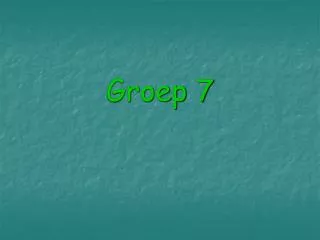 groep 7