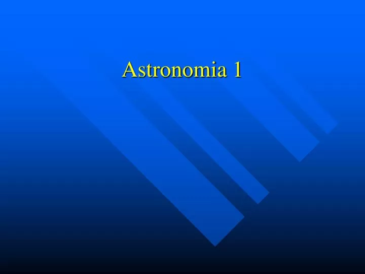 astronomia 1