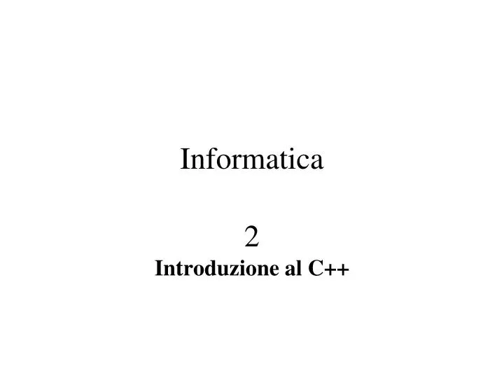 informatica