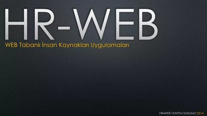 hr web