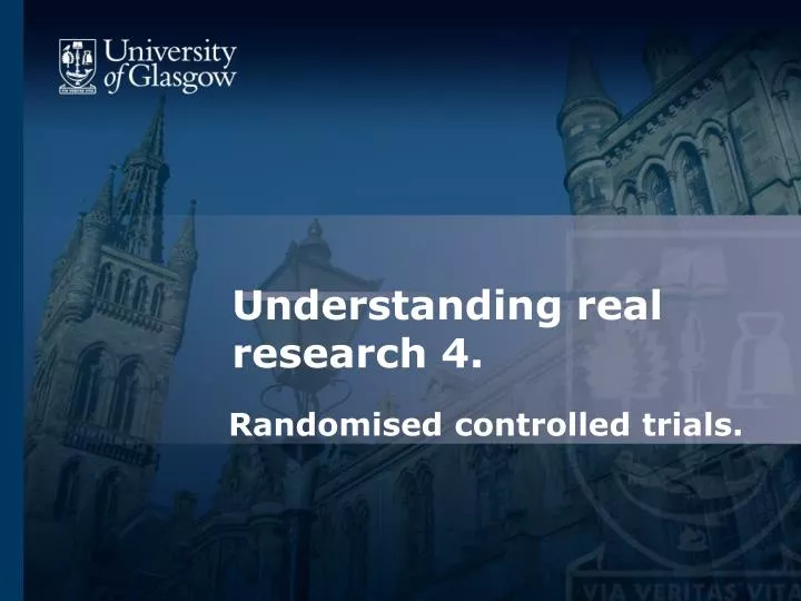 understanding real research 4