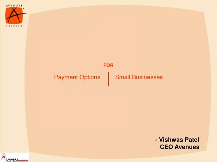 payment options small businesses