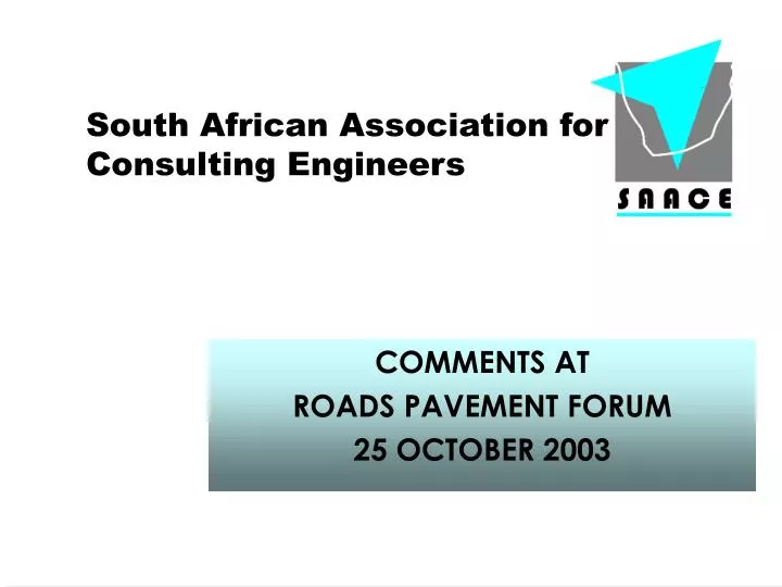 south african association for consulting engineers