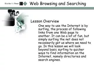 Web Browsing and Searching