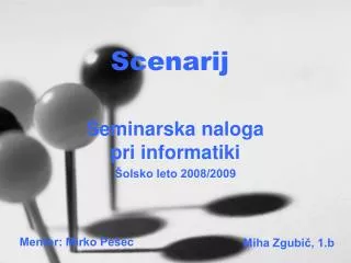 scenarij