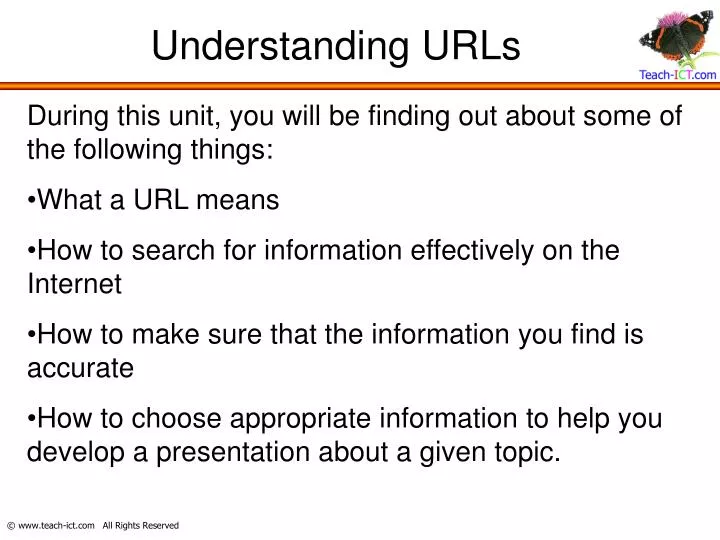 understanding urls