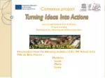 Comenius project - slide 1