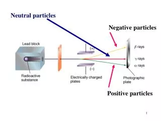 Negative particles