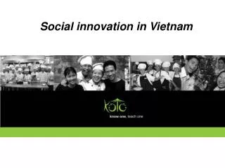 Social innovation in Vietnam