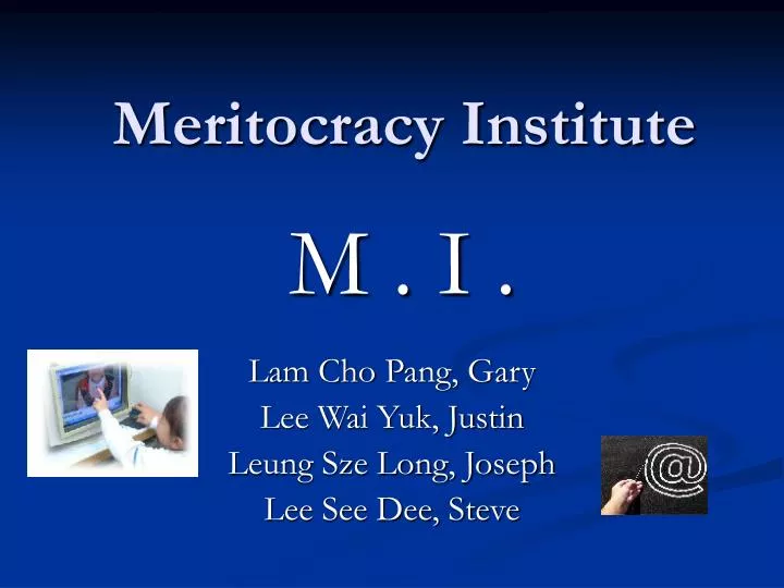 meritocracy institute