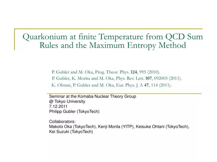 quarkonium at finite temperature from qcd sum rules and the maximum entropy method