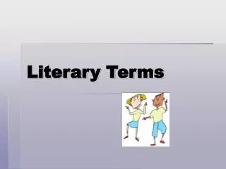 Literary Terms