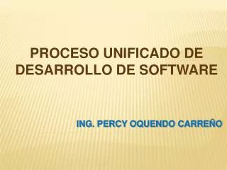 proceso unificado de desarrollo de software