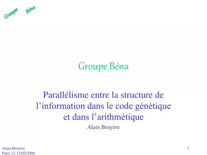 groupe b na