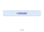 CHIMIE - slide 1