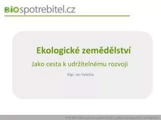 ekologick zem d lstv