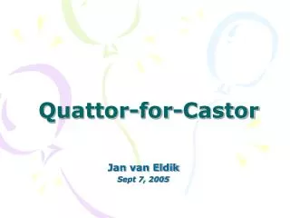Quattor-for-Castor