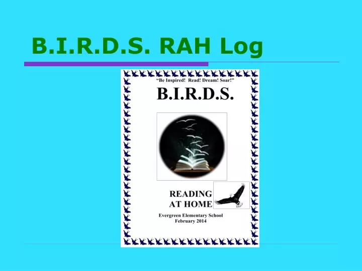 b i r d s rah log