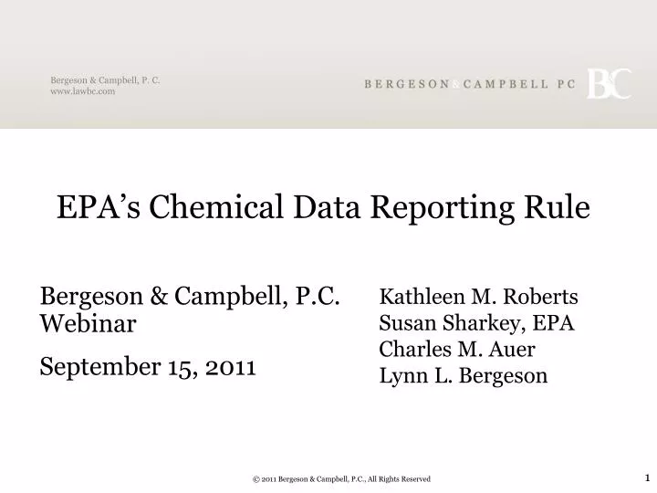 epa s chemical data reporting rule