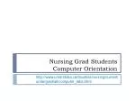 Nursing Computer Labs: Overview and Account Assistance - slide 1