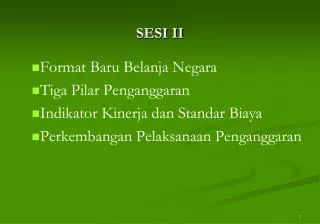 sesi ii