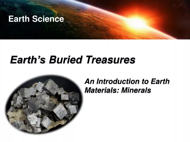 earth s buried treasures