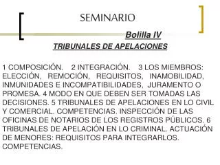 seminario