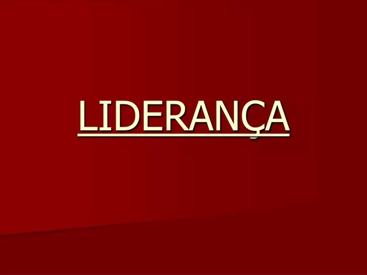 lideran a