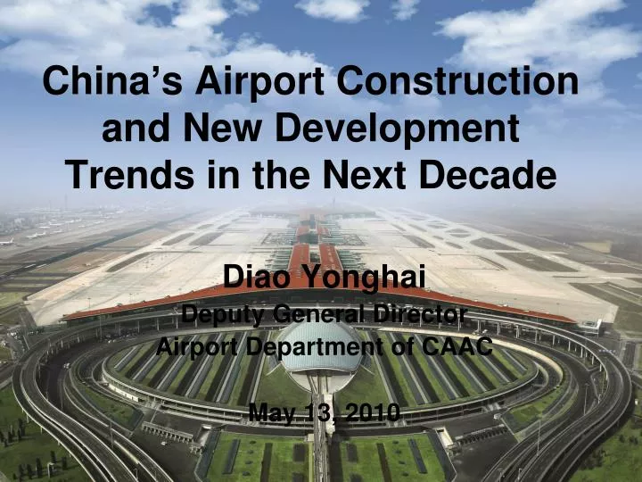 china s airport construction and new development trends in the next decade