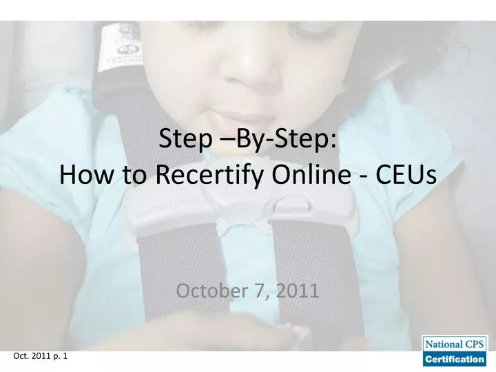 step by step how to recertify online ceus