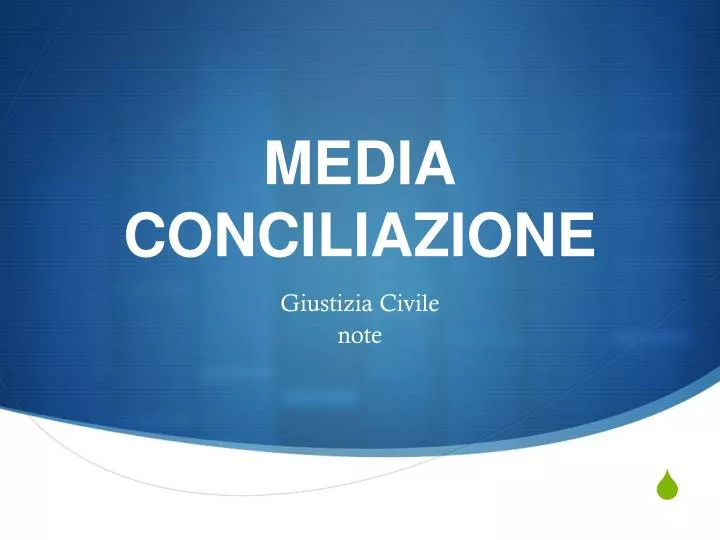 media conciliazione