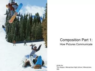 Composition Part 1: How Pictures Communicate