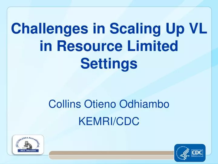 challenges in scaling up vl in resource limited settings