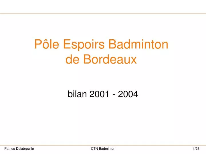 p le espoirs badminton de bordeaux